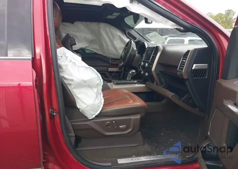 2018 Ford F-150 King Ranch z USA, uszkodzony, nr VIN 1FTEW1E5XJFE58707